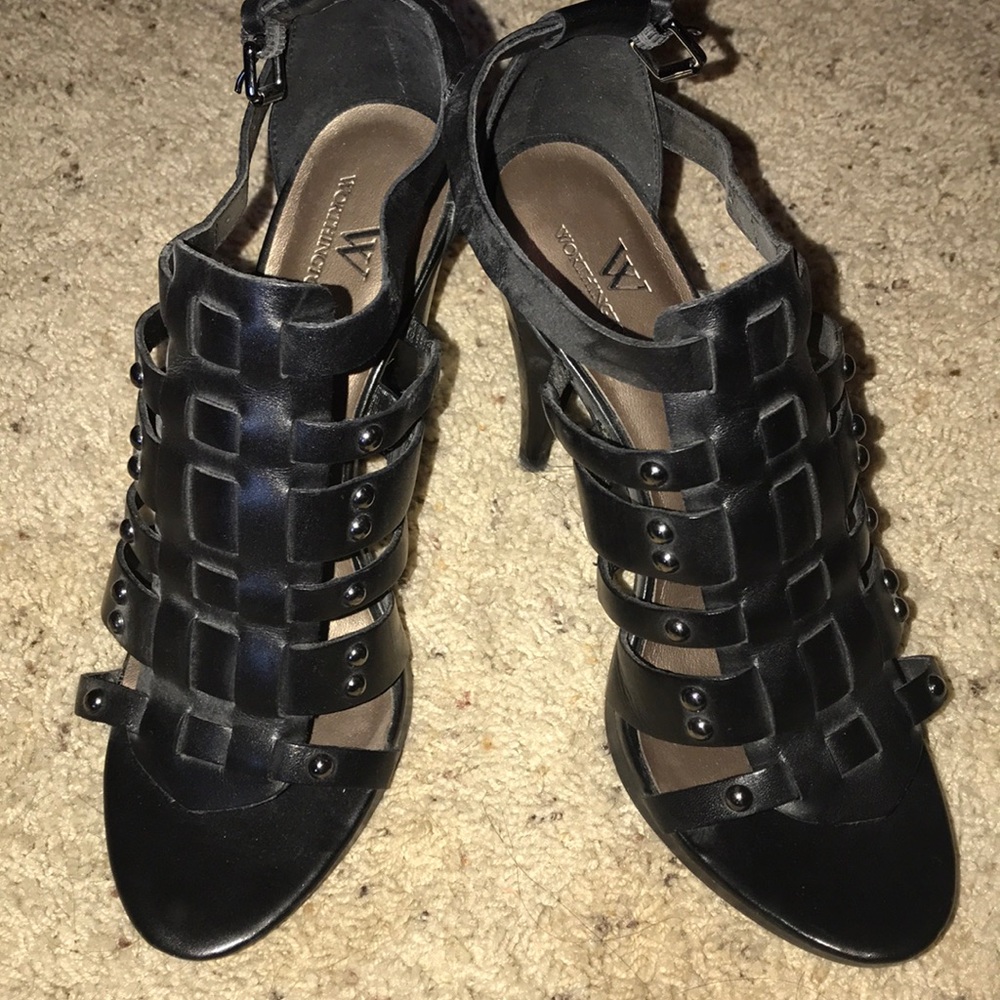 Worthington High Heeled Gladiator Sandals Sz 8